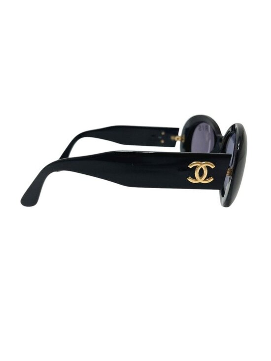 Chanel Sunglasses Paris Logo Acetate Black Eyewear main image 8
